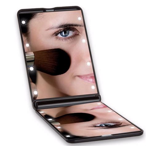 compact make up mirror.